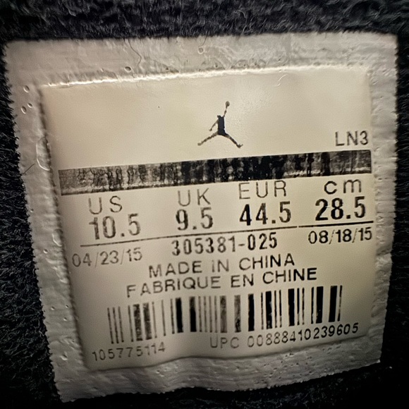 SOLD Air Jordan 8 Retro Aqua 2015 - Picture 8 of 13